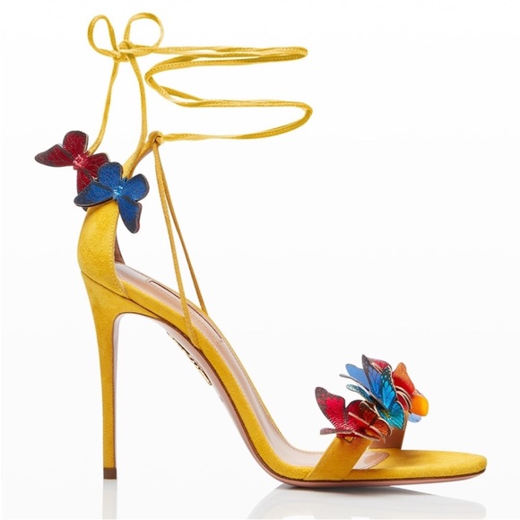 Aquazzura 105mm Papillon Sandals $995 38.5 - Picture 6 of 16